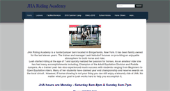 Desktop Screenshot of jharidingacademy.com